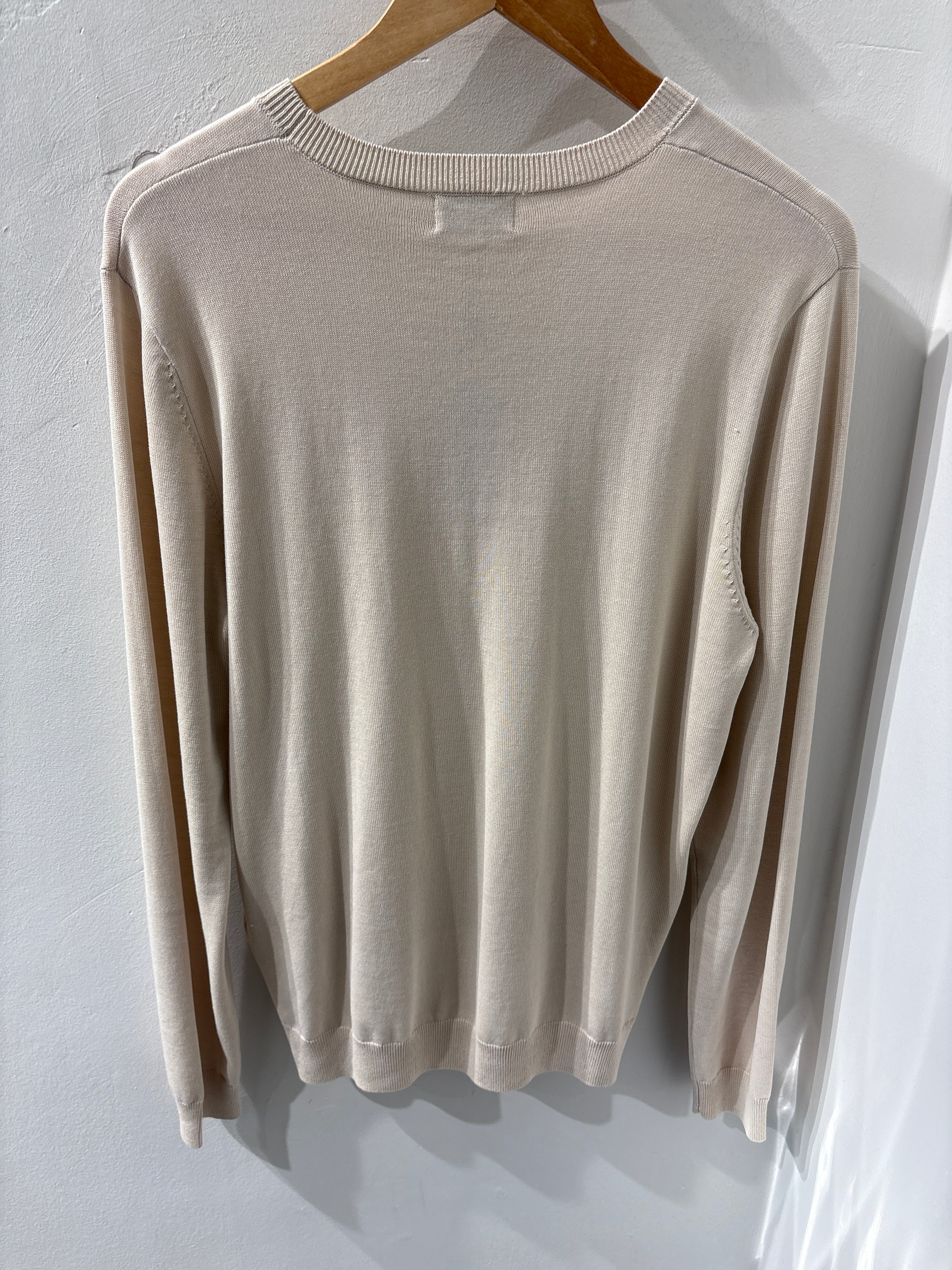 Pull en coton-viscose logoté Antony Morato