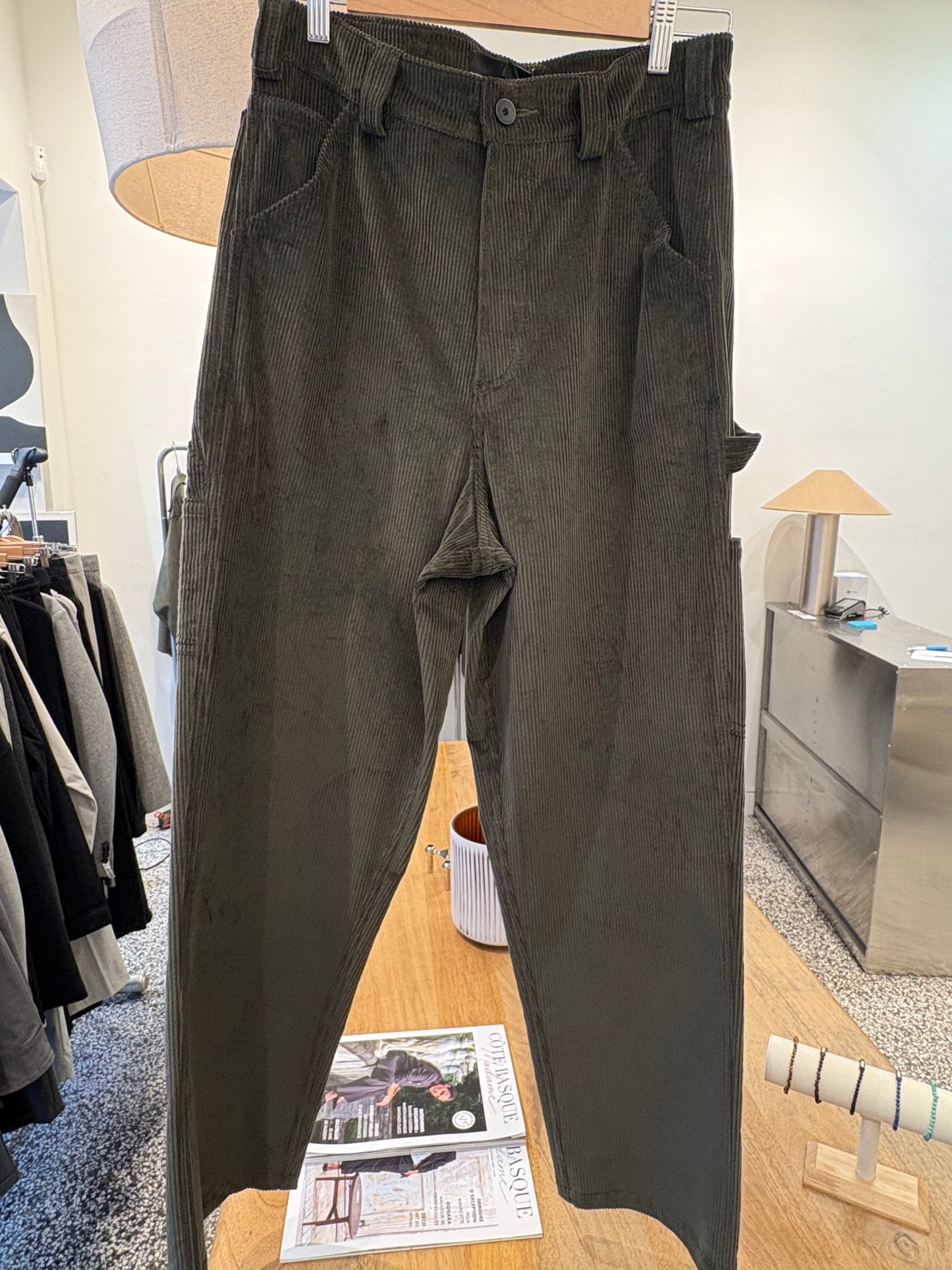 Pantalon en velours marron Imperial