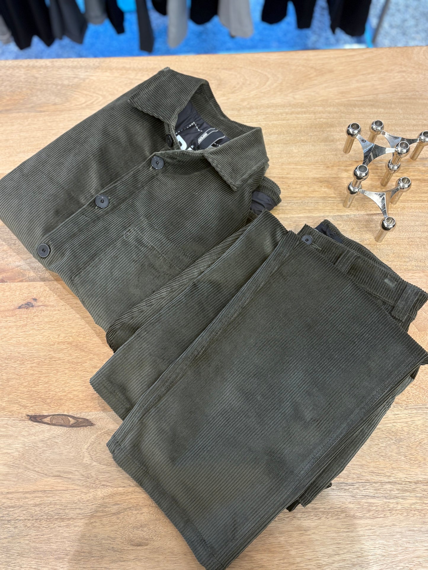 Pantalon en velours marron Imperial